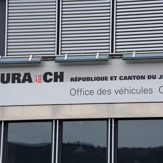 L'Office des véhicules du canton du Jura (OVJ). [RTS - Gaël Klein]