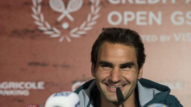 Roger Federer entre en lice jeudi à Gstaad. [Peter Schneider]