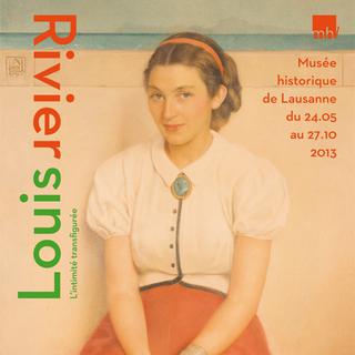 L'affiche de l'expositiont "Louis Rivier - L'intimité transfigurée". [lausanne.ch]