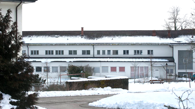 Le centre pour requérants d'asile de Perreux (NE).