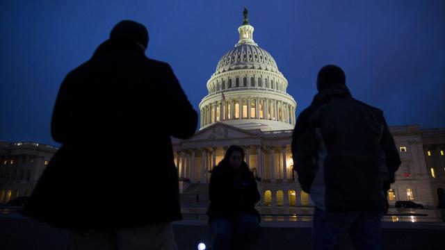 Les négociations se sont poursuivies une partie de la nuit à Washington. [Getty Images/AFP - Drew Angerer]