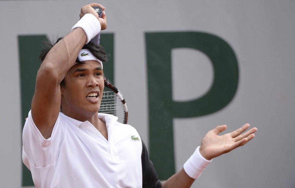 Spécialiste des surfaces rapides, Somdev Devvarman a opposé une faible résistance face à Federer. [CHRISTOPHE KARABA]