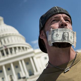 Les USA sont paralysés par le "shutdown" qui résulte de l'impasse sur le budget. [Brendan Smialowski]