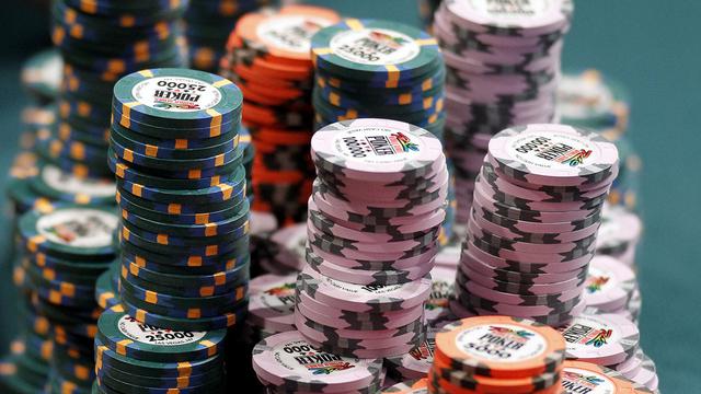 Le "Main Event" est le tournoi principal de poker à Las Vegas. [AP/Keystone - Isaac Brekken]