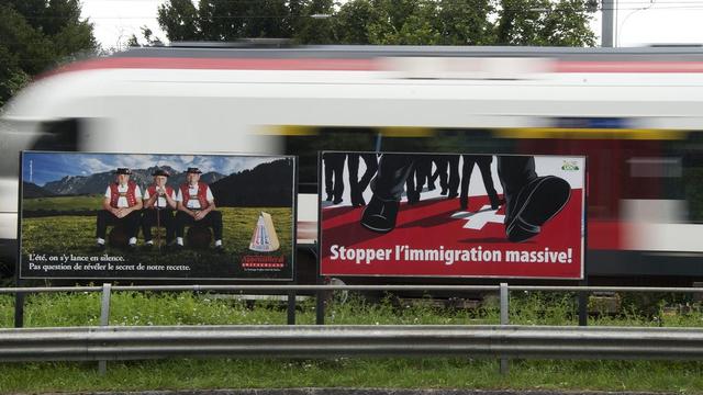 Economiesuisse lance sa campagne contre l'initiative sur l'immigration [Dominic Favre]