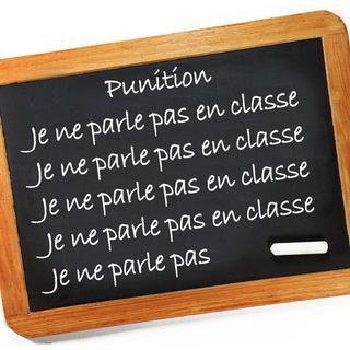 Les punitions sont parfois stupides et peu constructives. [herreneck]