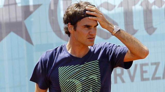 Roger Federer défend son titre à Madrid. [Chema Moya]