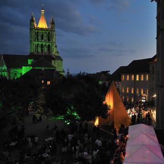 Le Festival de la Cité se déroule dans la vieille ville de Lausanne. [Olivier Wavre]