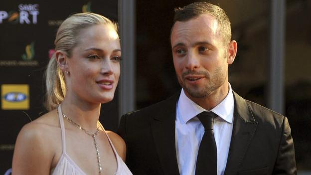 Reeva Steenkamp et Oscar Pistorius étaient en couple depuis un an. [Lucky Nxumalo-Citypress]