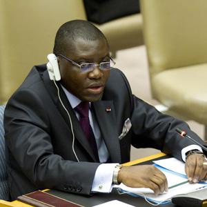 Charles Armel Doubane, ambassadeur de Centrafrique auprès de l'ONU. [pmcar.org]