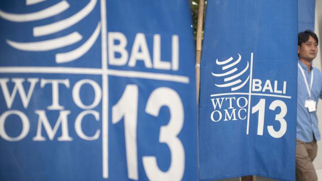 La conférence de l'Organisation mondiale du commerce (OMC) s'est ouverte à Bali, en Indonésie. [Xinhua/Keystone - Lui Sui Wai]