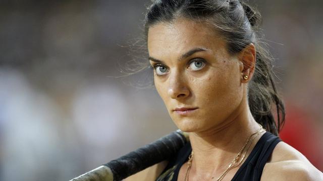 La belle Yelena Isinbayeva va manquer à l'athlétisme... [Sébastien Nogier]