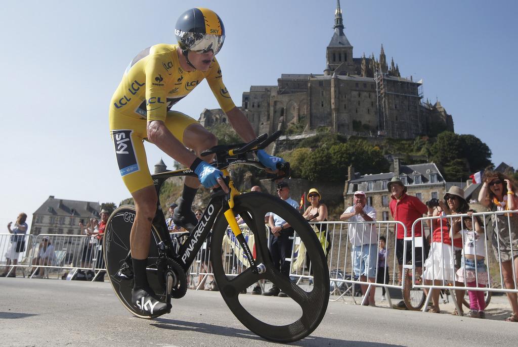 Chris Froome a peut-être déjà fait le plus dur dans ce Tour de France. [KEYSTONE - Laurent Cipriani]