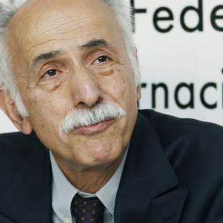 Karim Lahidji, président de la Fédération internationale des droits de l’homme. [Thierry Roge]