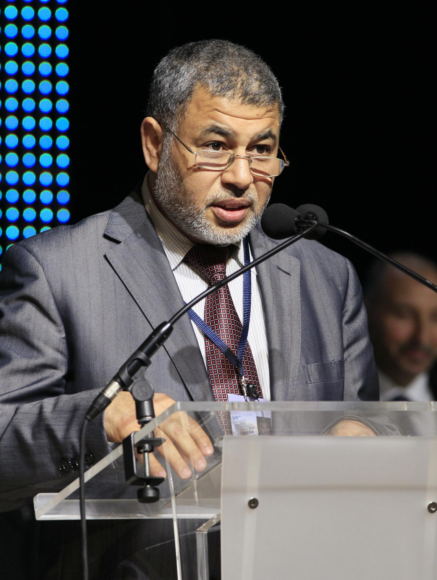 Ahmed Jaballah, président de l'UOIF. [AFP - Jacques Demarthon]