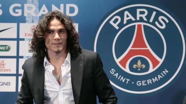 Avec Cavani en pointe, le PSG a frappé un grand coup. [AFP - Jacques Demarthon]