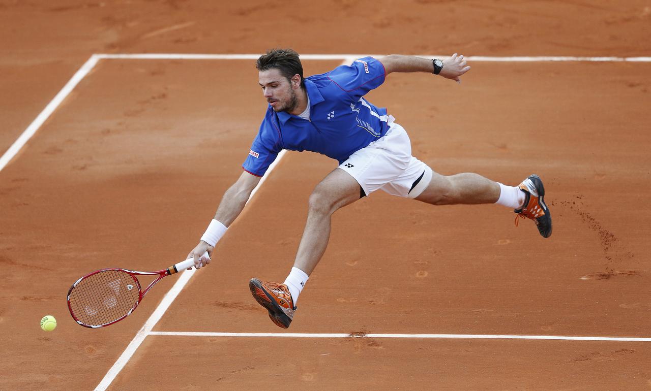 Stan dit n'avoir ressenti aucune douleur à sa cuisse. Bonne nouvelle! [REUTERS - Vincent Kessler]