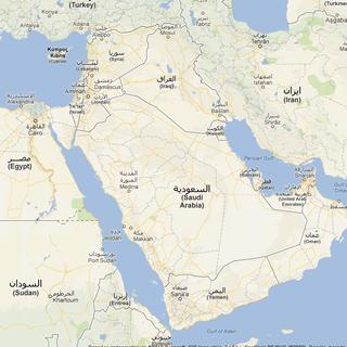 Le Moyen-Orient. [Google Maps]