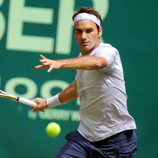 Federer a remporté son 77e titre sur le front de l'ATP. [OLIVER KRATO]