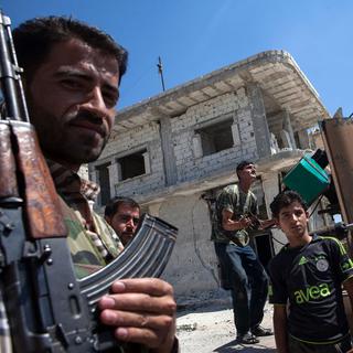 Les Kurdes de Syrie s'inquiètent de l'internationalisation du conflit et des discours qui parlent d'armer différents groupes rebelles. [Daniel Leal-Olivas]