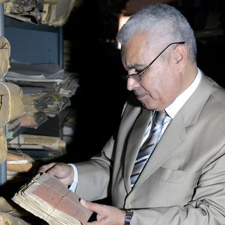 Jamaa Baida, directeur des nouvelles Archives nationales du Maroc. [FADEL SENNA]