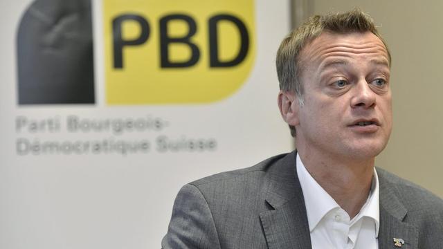 Martin Landolt, président du PBD Suisse. [Martial Trezzini]