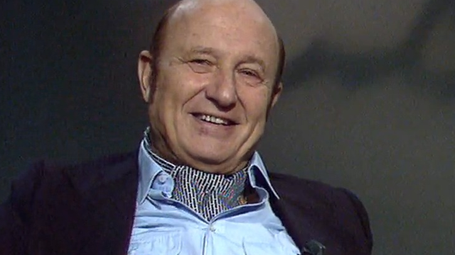 L'écrivain Frédéric Dard interviewé en 1982. [RTS]