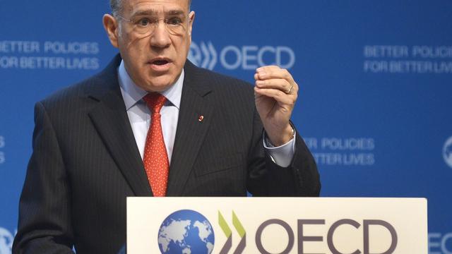 Jose Angel Gurria, secrétaire général de l'OCDE. [EPA/Christophe Karaba]