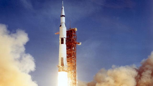 La fusée Apollo 11 fut lancée le 16 juillet 1969. [AFP - NASA/AFP]