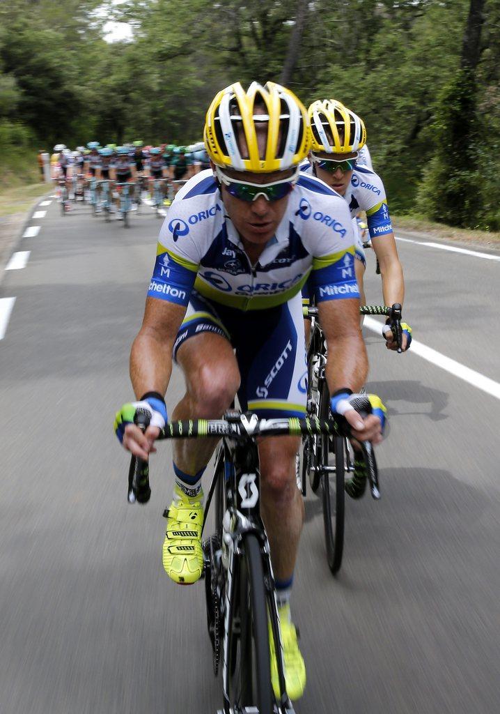 Avec Orica, Stuart O'Grady a remporté le chrono par équipe du dernier Tour de France. [YOAN VALAT]