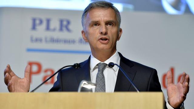 Didier Burkhalter. [Martial Trezzini]