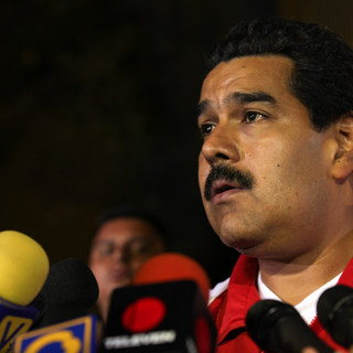 "Nous allons être les dignes héritiers d'un géant", a assuré Nicolas Maduro, qui va assurer l'intérim à la tête de l'Etat vénézuélien. [PRESIDENCIA]