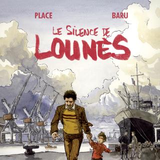 La couverture de la bande dessinée "Le silence de Lounès" de Pierre Place et Baru. [Editions Casterman]