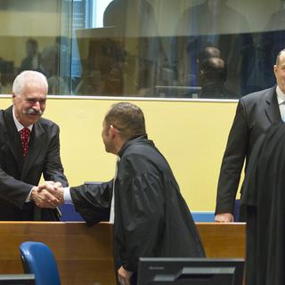 La nouvelle structure devra mener les probables procès en appel contre les ex-chefs des Serbes de Bosnie. [Michael Kooren]