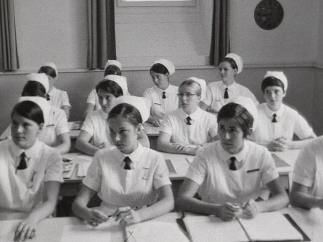 L'école de puériculture des Brenets en 1969. [RTS]