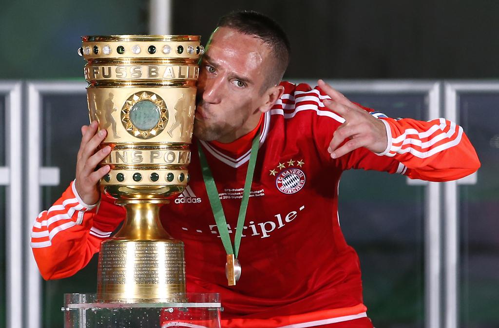 Ribéry gagne la Coupe d'Allemagne avec le Bayern Munich [KEYSTONE - Michael Sohn]