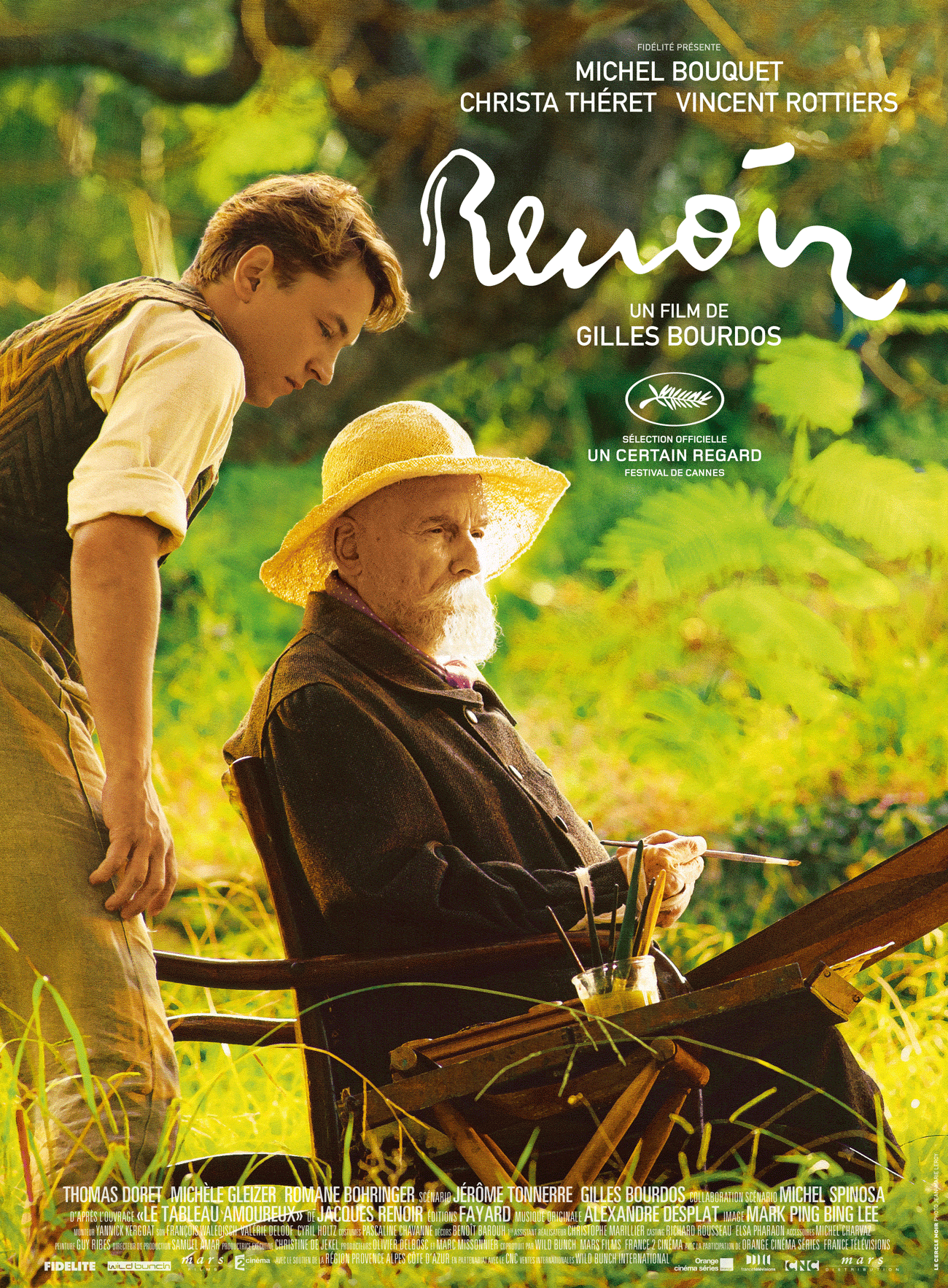 L'affiche du film "Renoir" de Gilles Bourdos. [marsfilms.com]