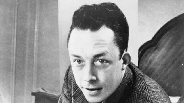 Albert Camus en 1957 [Wikimedia]