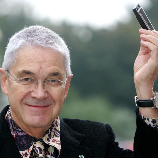 Claude Nobs au Midem à Cannes le 22 janvier 2007. [Lionel Cironneau]