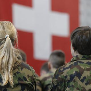 Les cours de répétition de l'armée suisse pourraient durer deux semaines au lieu de trois. [Peter Klaunzer]