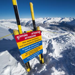 Le danger d'avalanche est très important actuellement dans les Alpes. [Giancarlo Cattaneo]