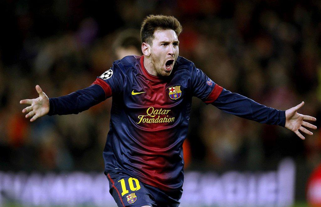 Barcelone a pu compter sur un grand Messi. [KEYSTONE - ALBERTO ESTEVEZ]