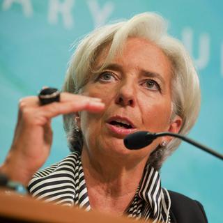 La directrice du Fonds monétaire international (FMI) Christine Lagarde. [STEPHEN JAFFE / HANDOUT]