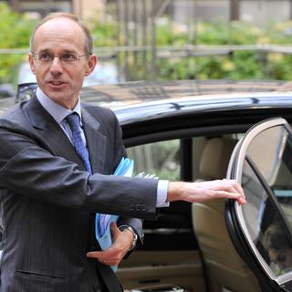Le ministre des Finances Luc Frieden évoque un allègement du secret bancaire. [Georges Gobet]