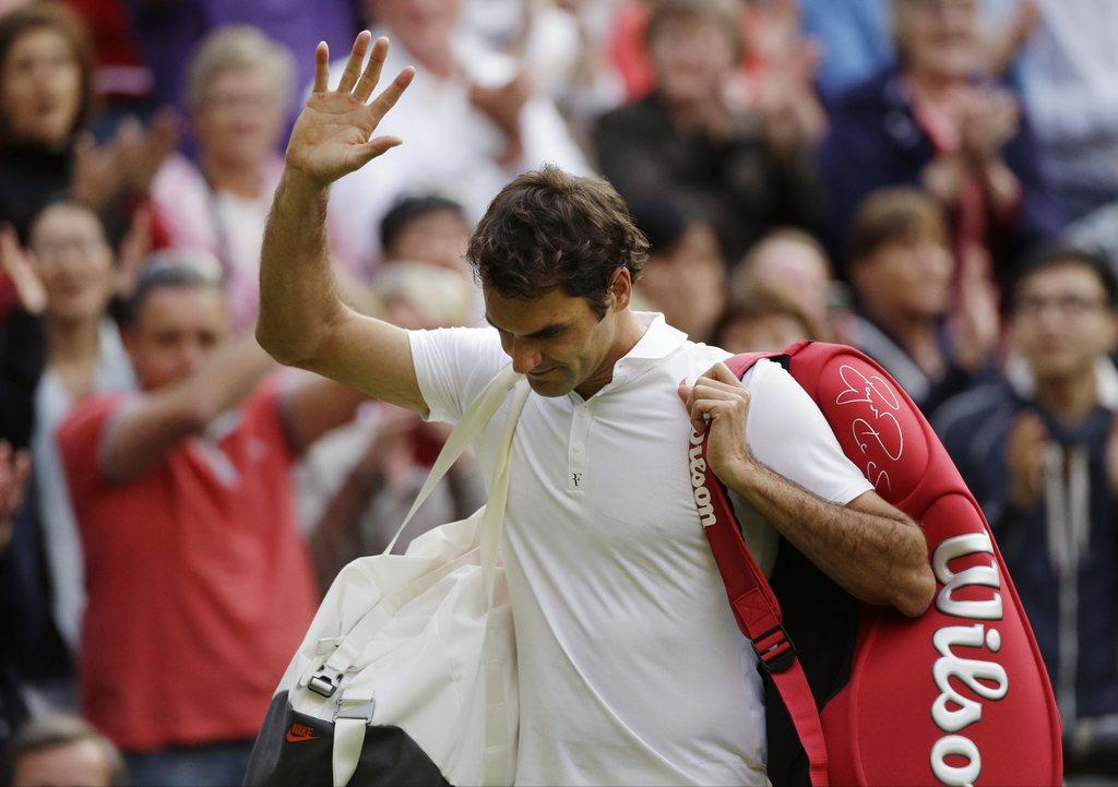 Federer quittera à l'issue du tournoi le top 4 du classement pour la première fois depuis 2003. [Anja Niedringhaus]