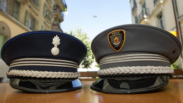 La gendarmerie et la police municipale de Genève vont davantage collaborer. [Salvatore Di Nolfi]