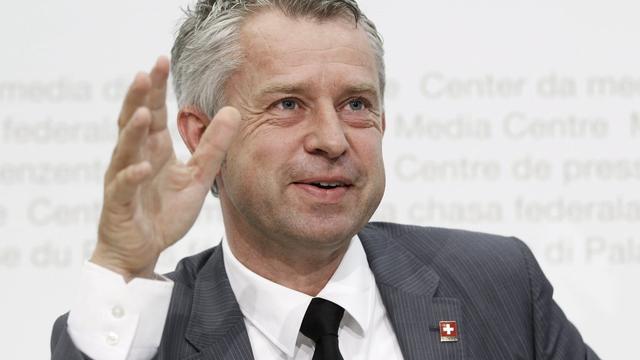 Nicolas Bideau, directeur de Présence Suisse. [Keystone - Peter Klaunzer]