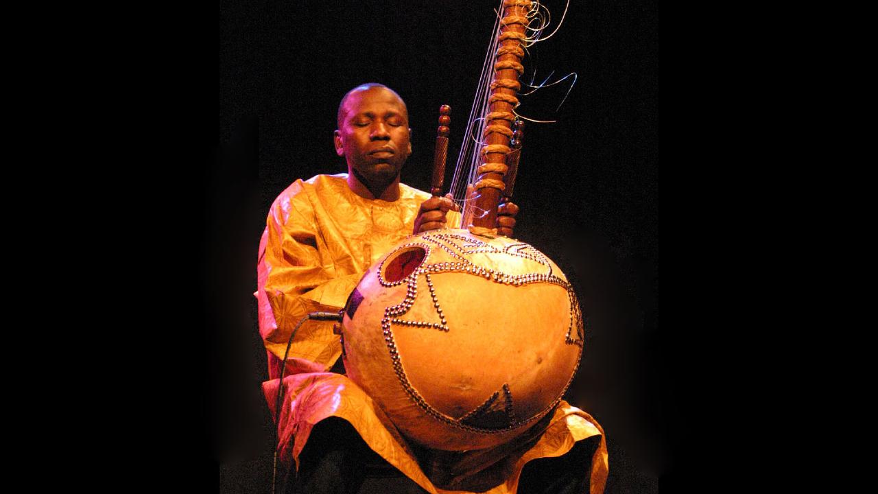 Ballaké Sissoko, virtuose malien de la kora. [Wikipédia - ggal]