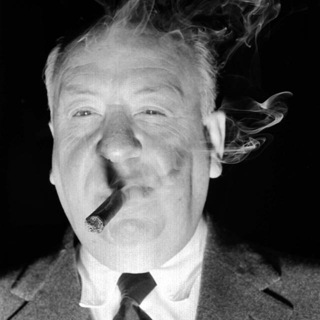 Le cinéaste américain Alfred Hitchcock (1899-1980). [Roger-Viollet - AFP]