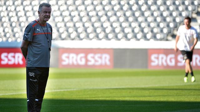 Hitzfeld et ses hommes sont proches du but. [Lukas Lehmann]